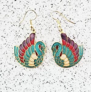 Laurel Burch Jewelry - Vintage Laurel Burch look alike earrings Laurel Burch Jewelry - Vintage Laurel Burch look alike earrings